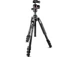 Manfrotto MKBFRLA4BK-BH Treppiede 3 Gambe Nero, Argento