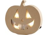 Zucca Con Luce, H 20 Cm, L 22 Cm, 1 Pezzo, Profondità 4 Cm