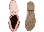 Mytrendshoe Donna Stivaletti Stringati Stivaletti Stringati Cerniera 815442 Stivale Da Lavoro, Colore: Rosa, Taglia: 37