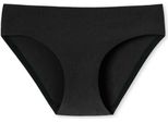 Schiesser Slip Da Donna, Cotone Invisibile - Single Jersey, Nahtlos Schwarz Xl (X-Large)