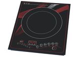Dcg Eltronic EKP2430 Piano Cottura Nero, Rosso Piano Cottura A Induzione A Zone Integrate 1 Zona(E)