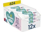 Salviettine Pampers Sensitive Baby - 12 Confezioni = 624 Salviettine