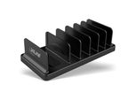 Inline® 55461S Supporto Multiplo Con 6 Scomparti Per Scrivania / Scaffale, Nero