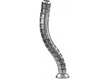 Maclean Organizer Grille Cables To The Desk MC-768 S Silver