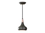 Lampada A Sospensione In Bronzo Con Finitura In Rame Beso 1Xe27 60W Feiss