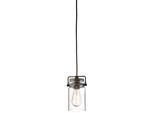 Lampada A Sospensione Da Cucina Brinley Bronzo Antico 1Xe27 60W Kichler
