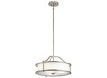 Emory Lampada A Sospensione Classica In Peltro 3Xe27 60W Kichler