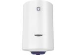 Ariston BLU1 R 50 V Serbatoio Verticale (Accumulatore D'acqua) Sistema A Caldaia Singola Blu, Bianco