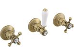 Sapho Reitano Rubinetteria Antea - Miscelatore Da Incasso Per Doccia Per 2 Apparecchi, Bronzo SET305-106