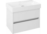 Sapho Nirona - Mobile Lavabo 670X515X430 Mm, Bianco NR070-3030