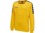 Hummel Authentic Training Felpa Kinder, Giallo Sportivo, 116
