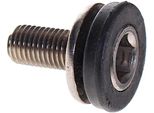 Bulloni Pedivella Bofix Movimento Centrale M8 X 15 Mm Nero / Argento 12 Pezzi