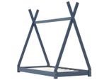 Vidaxl Struttura Letto Per Bambini In Pino Massiccio Grigio 70 X 140 Cm
