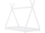 Vidaxl Struttura Letto Per Bambini In Pino Massiccio Bianco 70 X 140 Cm