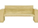 Vidaxl Panchina Da Giardino 179 Cm Legno Di Pino Impregnato