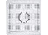 Creativ Company Segno Di Perline Quadrato Trasparente, 14,5 X 14,5 Cm