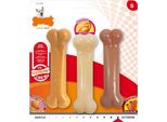 Masticatore Per Cani Nylabone Extreme Chew Value Pack Bacon Cocoa Butter Taglia S Chicken Nylon (3 Pz.)
