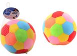 Johntoy 22034 Palla Happy World Con Sonaglio Diametro 18 Cm, Multicolore