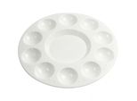 Creativ Company Tavolozza Per Pittura Bianca, 17 Cm