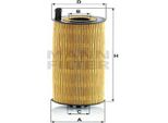 MANN-FILTER Hu 12 006 Z Filtro Dell'olio - Set Di Filtri Dell'olio Con Set Di Guarnizioni - Per Auto E Veicoli Commerciali