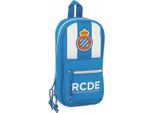 Zaino Con Portamatite Rcd Espanyol Blu Bianco (33 Pezzi)