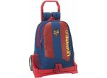 Safta Levante Ud 22.5L Zaino Evolution Con Rotelle Rosso, Blu Rosso, Blu Taglia Unica