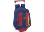 Safta Levante Ud 8.9L Zaino Con Ruote Rosso, Blu Rosso, Blu Taglia Unica