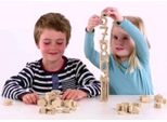 Apprendimento Attivo Wissner® - Set Di 68 Numeri Impilabili In Re-Wood