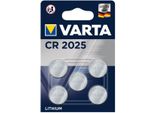 Varta Professional Electronics CR2025 5Er Blister
