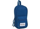 Zaino Con Tasche Portapenne Blackfit8 Oxford Blu Scuro