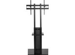 Supporto Da Pavimento Per Tv Con Ripiano 37-70" Supporto Per Tv Max 40Kg Max Vesa 600X400 Altezza Regolabile"