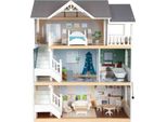 Small Foot - Casa Delle Bambole Urban Villa In Legno Con Accessori, 13Dlg.