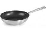 Padella Lacor Foodie 45324, Diametro Massimo 24 Cm, Acciaio Inox, Adatta Per Fornelli A Induzione, Rivestimento Antiaderente