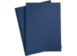 Creativ Company Cartone Blu A4 220G, 10 Pezzi.