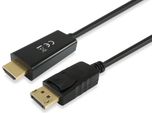 Equip 119392 Equip Adattatore Displayport->Hdmi St/St 5,0M 4K/30Hz Nero