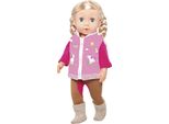 Heless - Completo Da Equitazione Per Bambola Lina, 3 Pezzi, Taglia 28-35 Cm