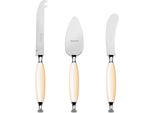 Bugatti Set Di 3 Coltelli Da Formaggio Set Acciaio Inossidabile Affettatrice Da Formaggio Taglierina Da Formaggio Coltello Da Formaggio