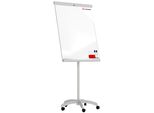 Lavagna A Fogli Mobili Magnetica Su Rotelle 100X70Cm