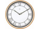Nextime 7332 Orologio Da Tavolo O Da Parete Al Quarzo A Cerchio Bianco Bianco