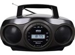 Silva Schneider Radio Fm Cd 60W-PMPO Usb MP3 Wma Lcd Bt 20Sendersp. Sw-Grau Mpc 17.7 Usb Schwarz/Grau