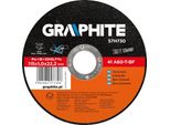 Graphite Mola Per Metallo 115 X 1,0 X 22,2 Mm, 41 A60-T-BF, Inox