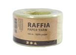 Creativ Company Filato Di Rafia Verde Chiaro, 100 M