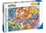 5000 Piece Puzzle - PokéMon Allstars - Ravensburger
