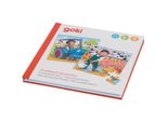 Goki 57384 Libro Puzzle Fattoria 17,3 X 17,3 X 1,2 Cm, 2 X 20 Pezzi, 2 Motivi, Magnetico,, Colorato