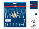 Bosch Expert - Set Di Punte Per Trapano - Per Legno, Truciolato, Legno Tenero, Truciolato - 7 Pezzi - 25 Mm, 32 Mm, 20 Mm, 18 Mm, 16 Mm, 22 Mm - Lunghezza: 152 Mm