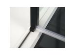 Zoom Line Black Cabina Doccia Rettangolare 1000X800Mm L/R Variante