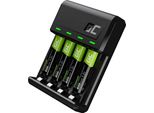 Green Cell Gc Vitalcharger & 4X Aaa HR03 800Mah Rechargeable Batteries