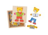 Bigjigs Toys Puzzle Del Signor Orso Da Vestire