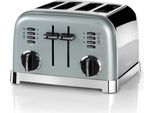 Tostapane A 4 Fette, 1800W, Verde Pistacchio Cuisinart Cpt180Ge