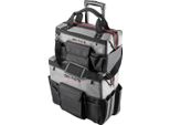 Graphite Zaino Porta Attrezzi Borsa Porta Attrezzi Zaino Artigiano - Grande Borsa Avvolgibile Con Maniglia + Borsa Superiore Di Medie Dimensioni
